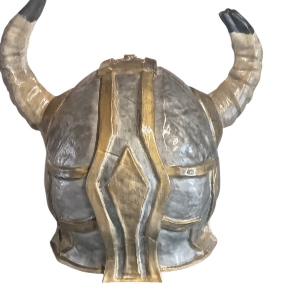 Casque Viking – Impression 3D & Peinture artisanale – Image 4