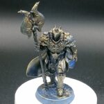 Chevalier Sanglant Figurine peinte main.